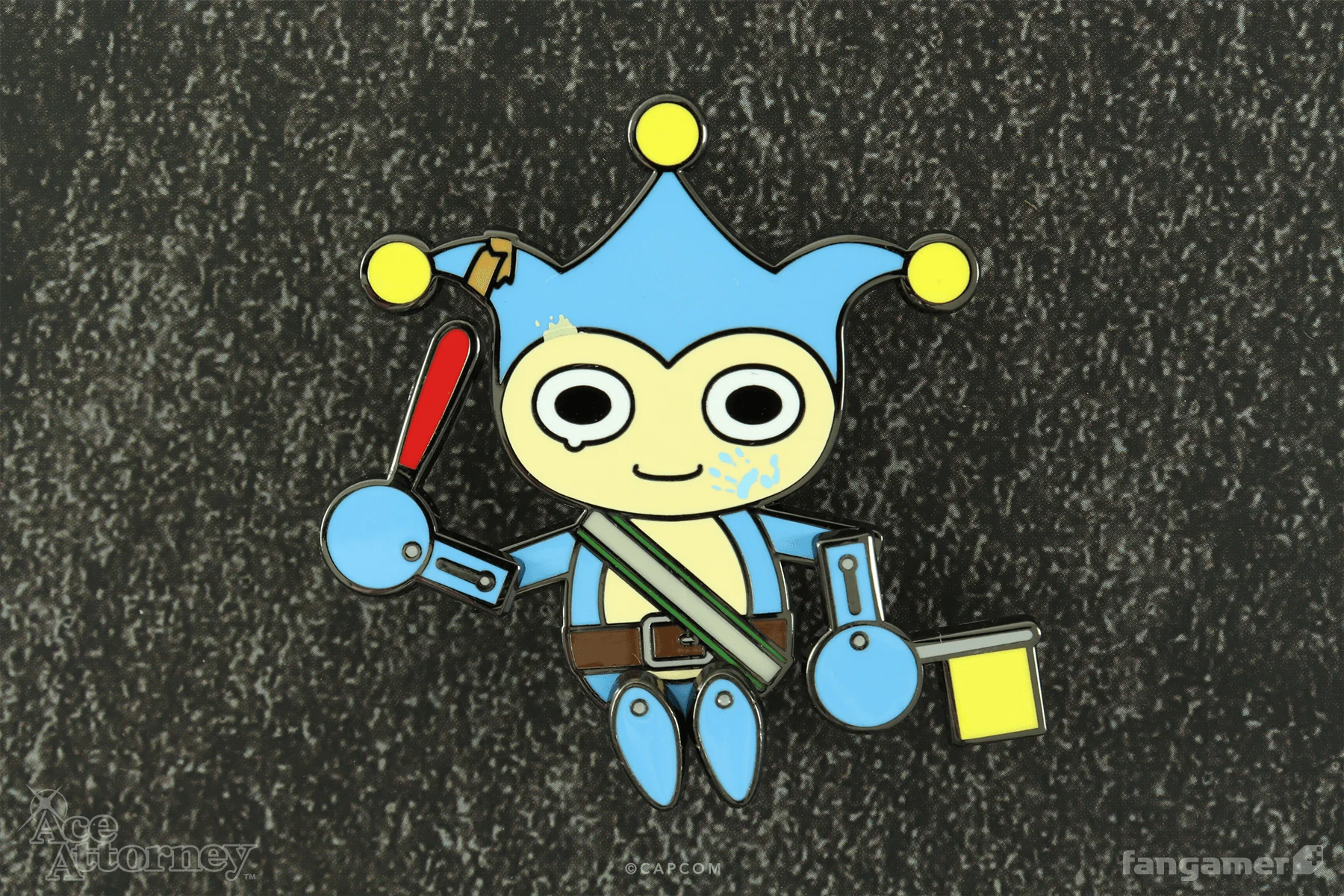 Blue Badger Dancing Pin - Image 5