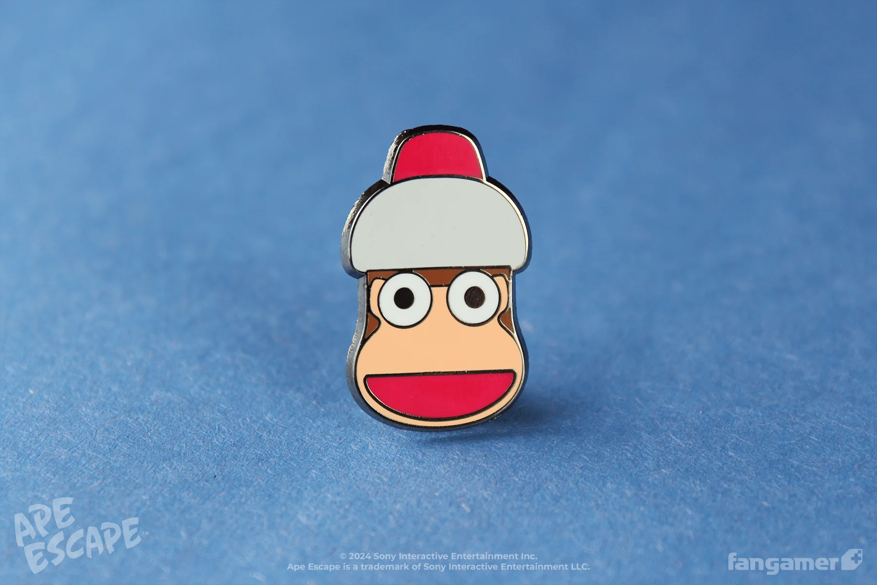 Pipo Monkey Enamel Pin - Image 4