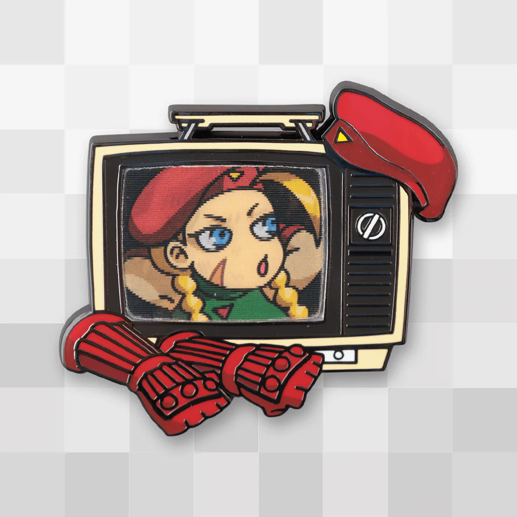 Street Fighter Buddies Lenticular Pin: Cammy