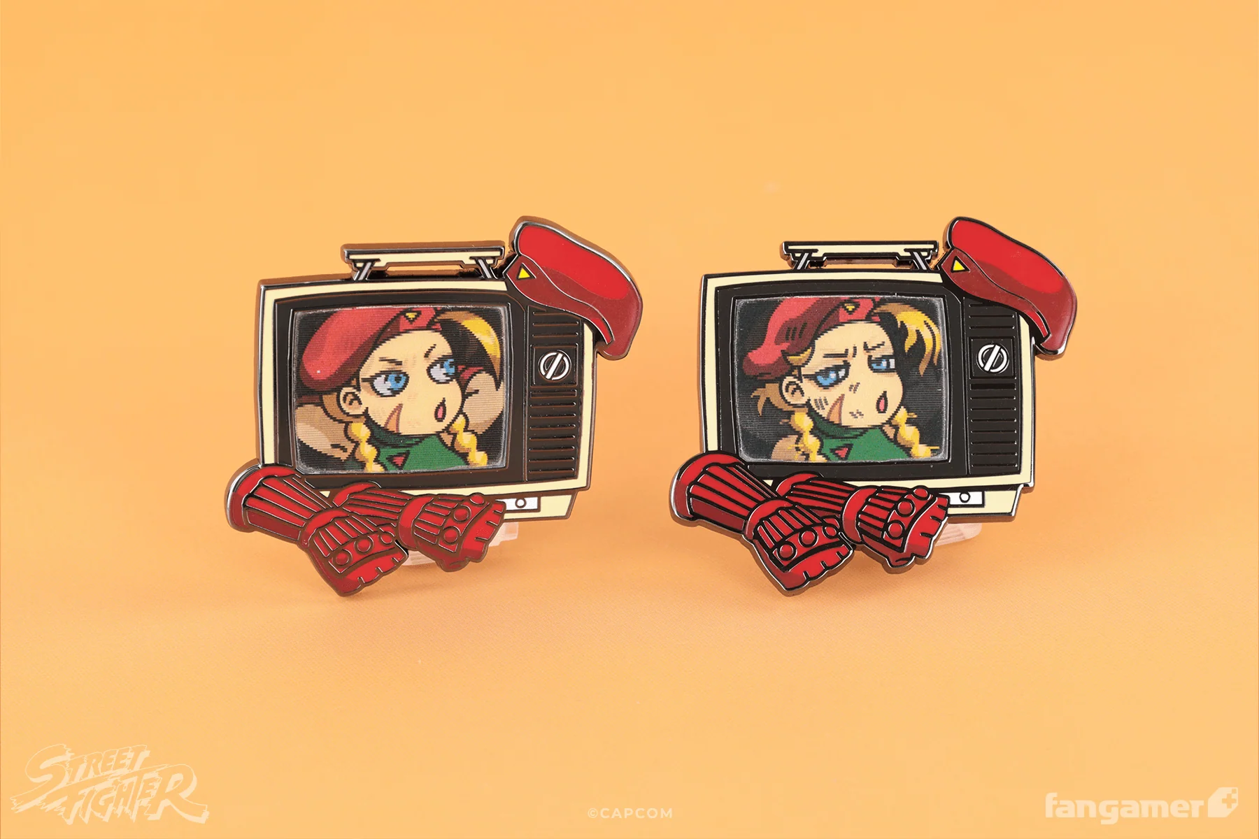 Street Fighter Buddies Lenticular Pin: Cammy - Image 6