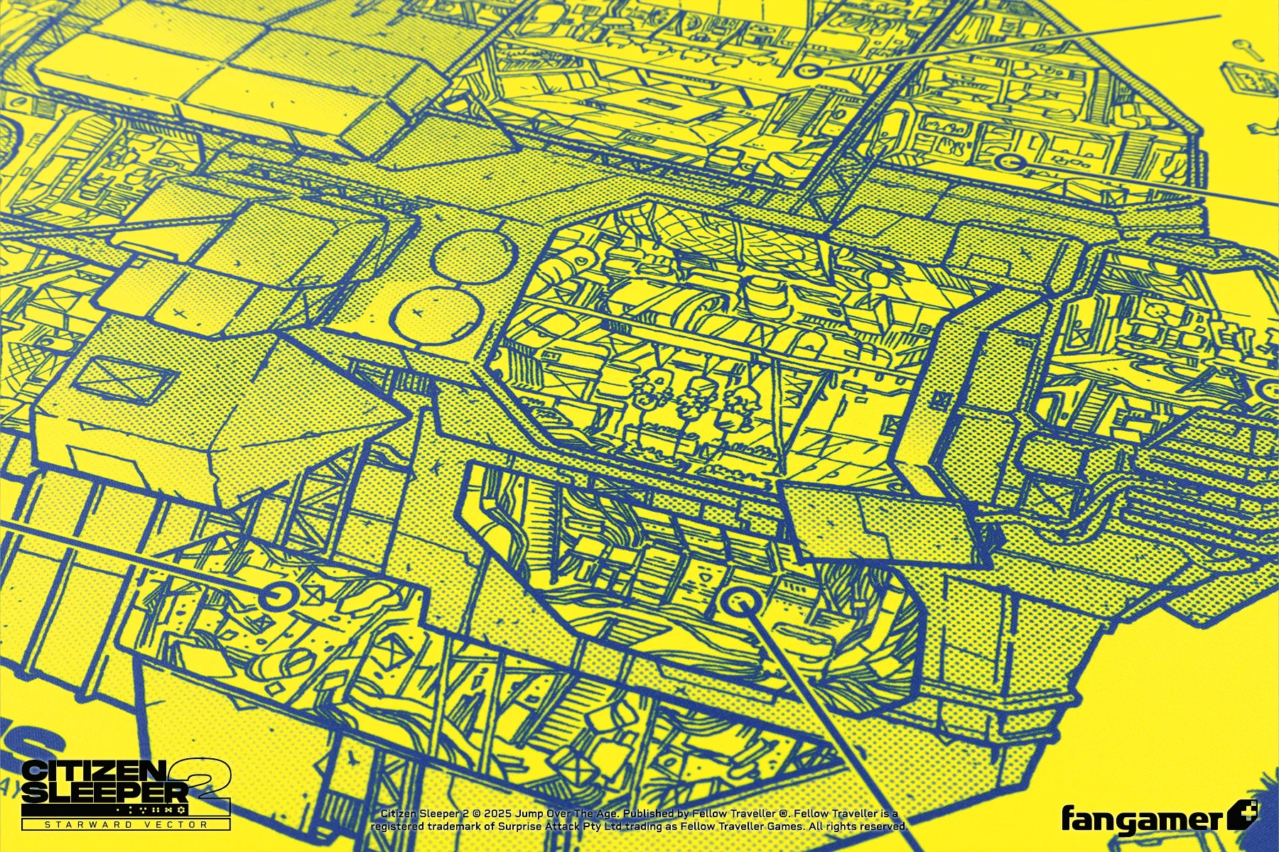 Rig Cross-Section Desk Mat - Image 8