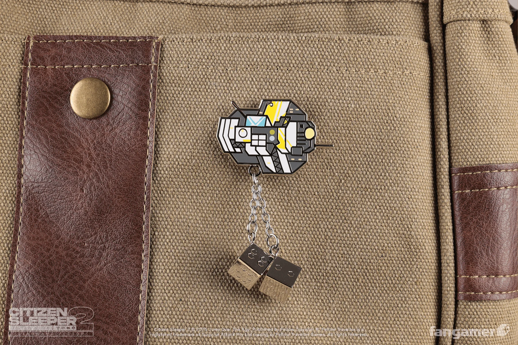 The Rig Hanging Dice Pin - Image 6