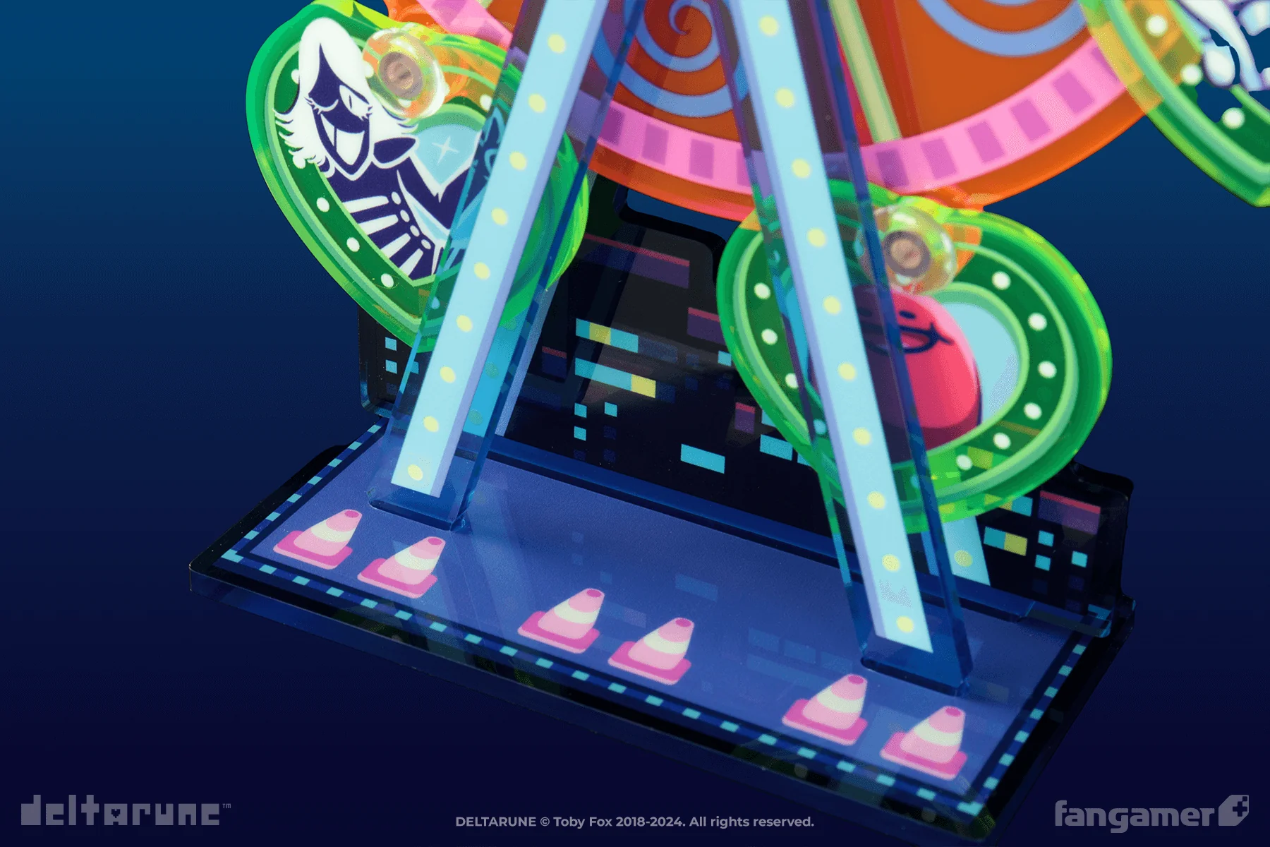 Cyber City Ferris Wheel Acrylic Standee - Image 7