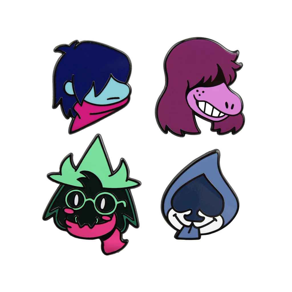 DELTARUNE Character Pin Set 1 - Image 2