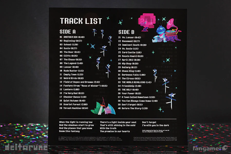 DELTARUNE Chapter 1 Vinyl Soundtrack - Image 10