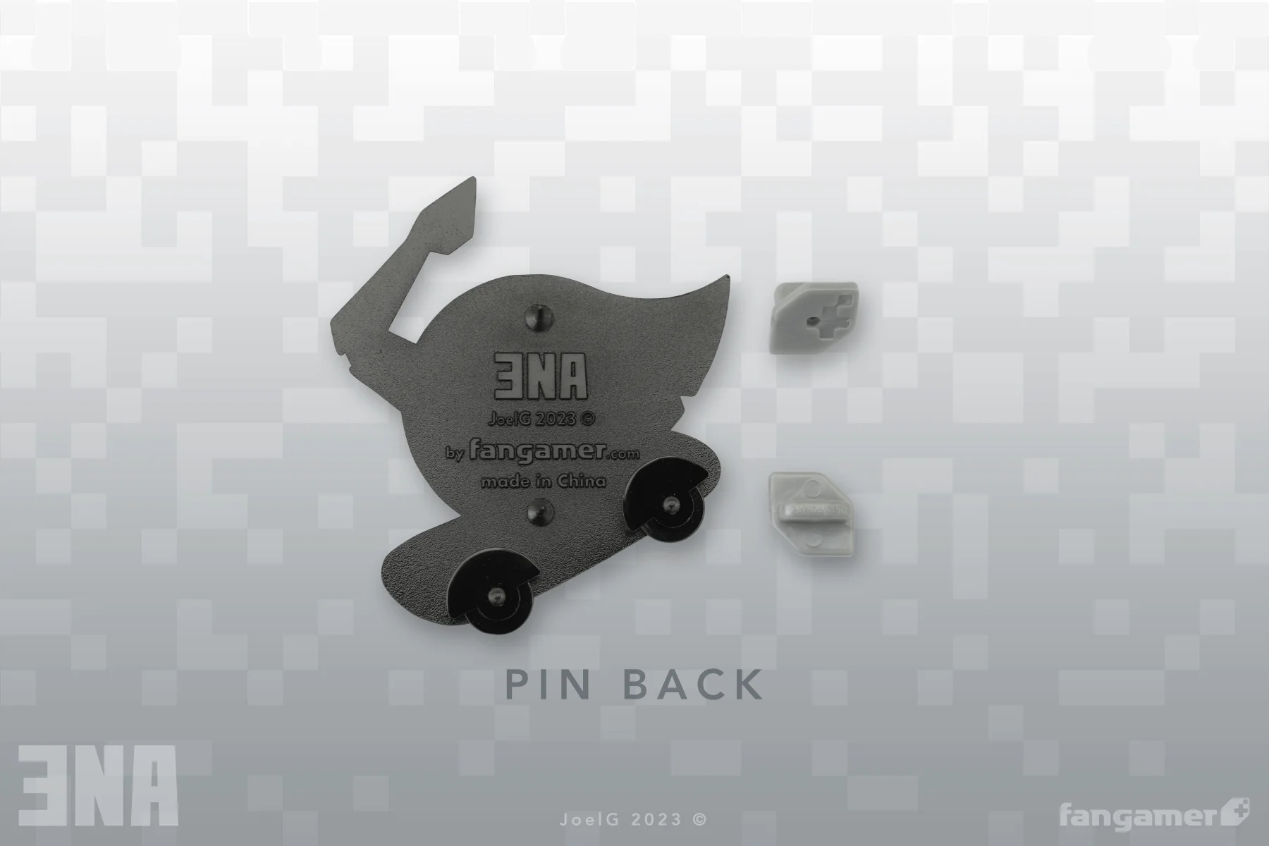 Skateboarding Moony Pin - Image 4