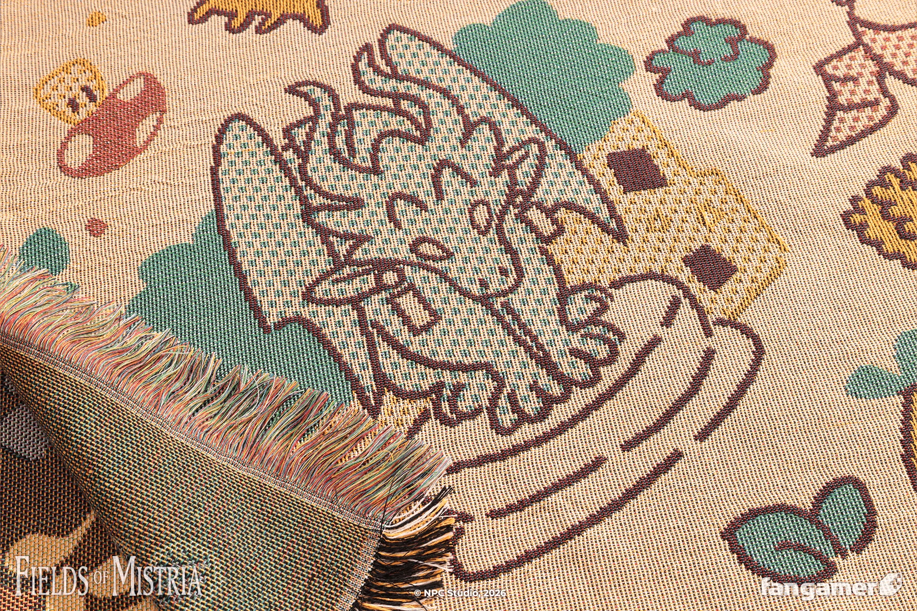 Mistrian Friends Throw Blanket - Image 9