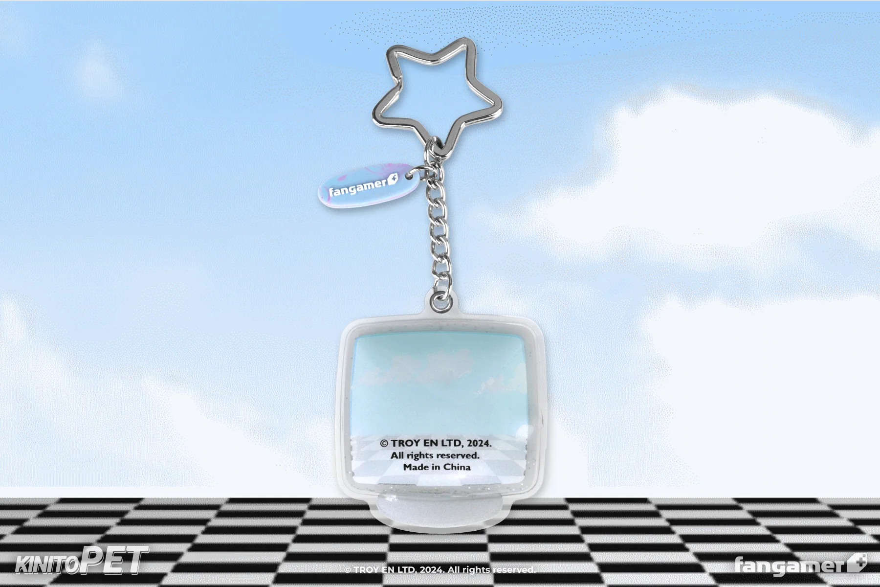 Surfing Kinito Keychain - Image 4
