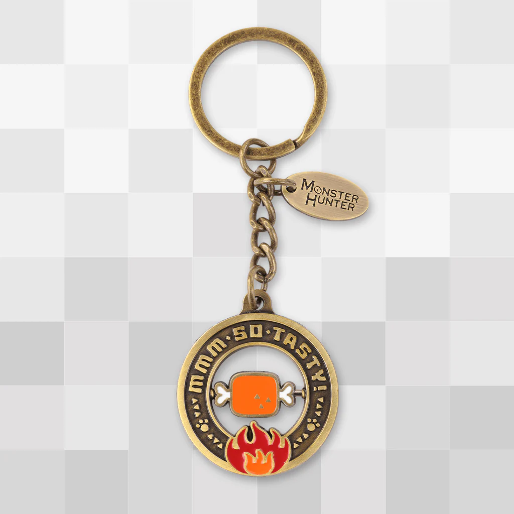 Monster Hunter Spinning Keychain