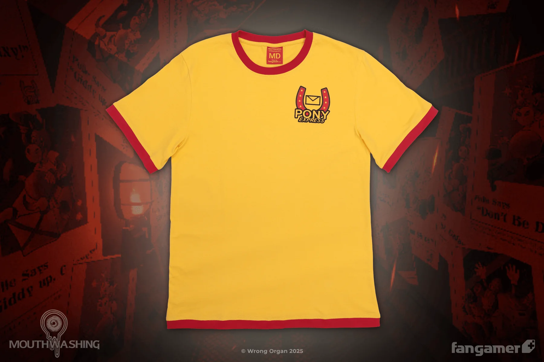 Pony Express Ringer T-shirt - Image 3