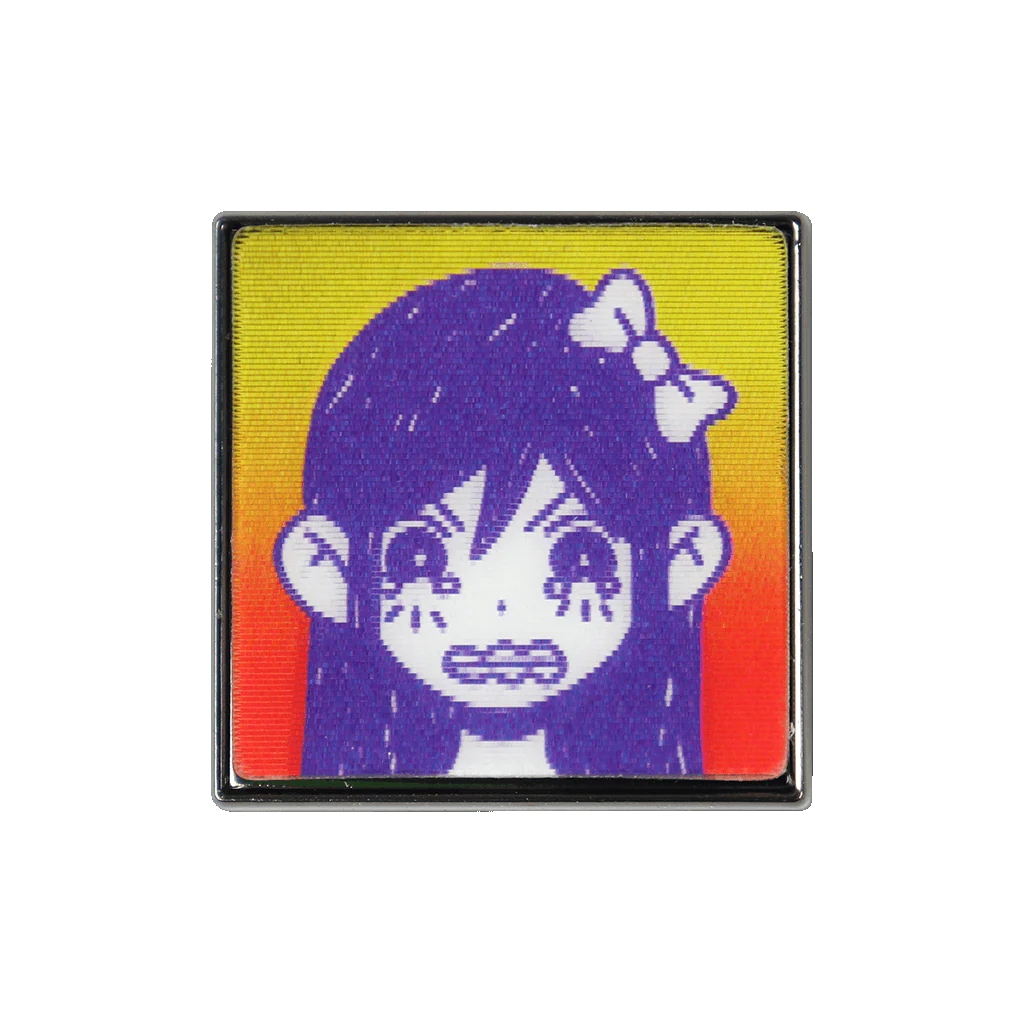 Angry AUBREY Lenticular Pin - Image 3
