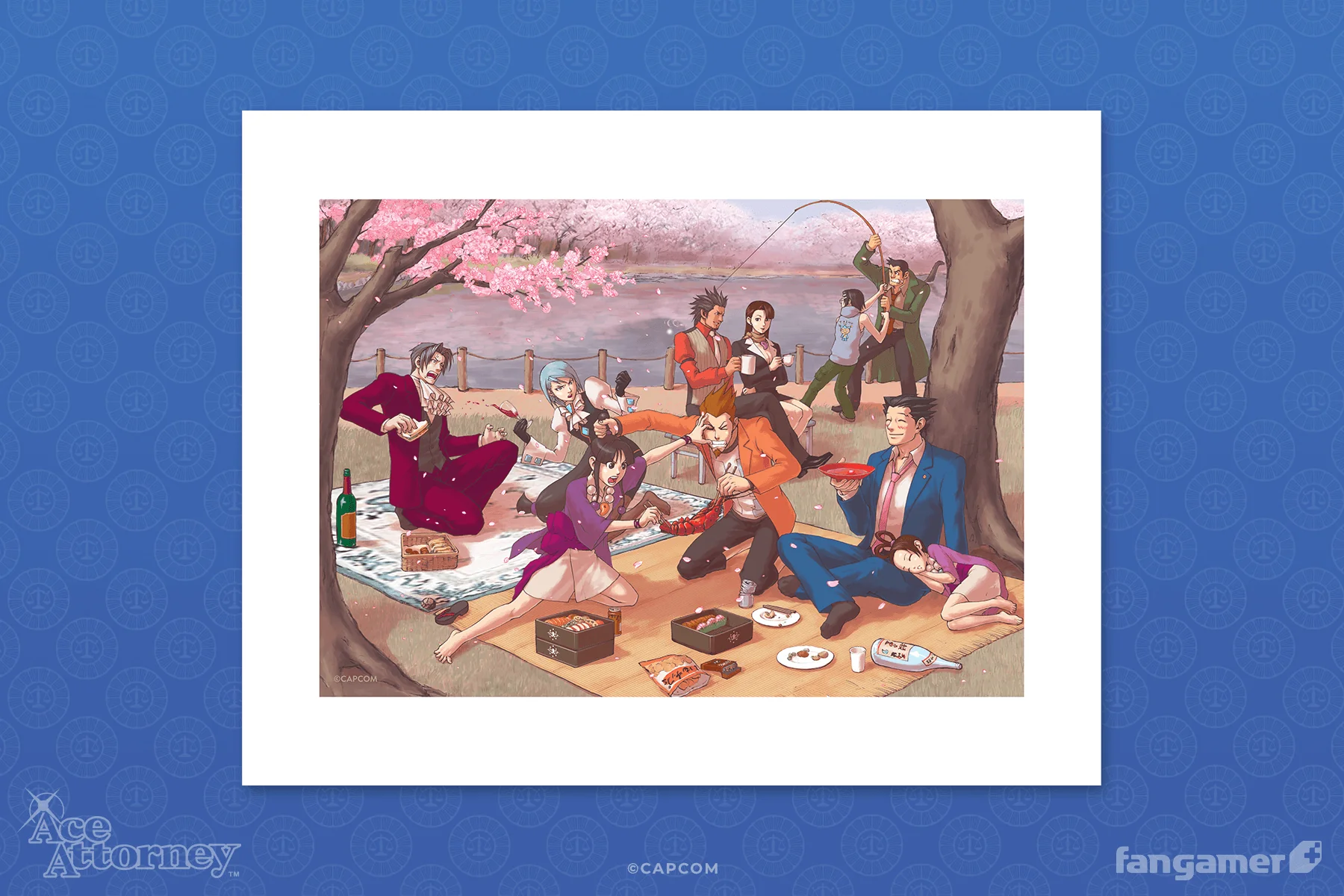 Picnic at Gourd Lake Poster - Image 3