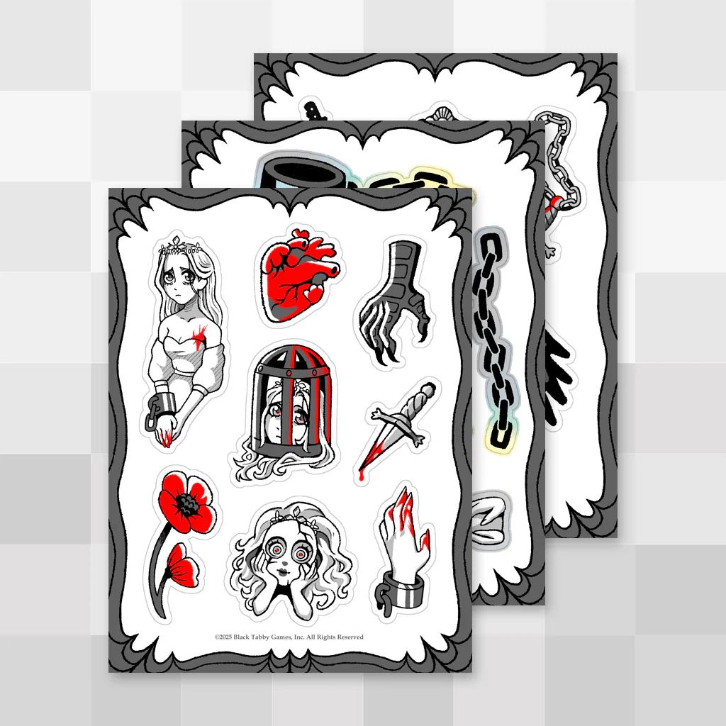 Slay the Princess Sticker Sheet Set