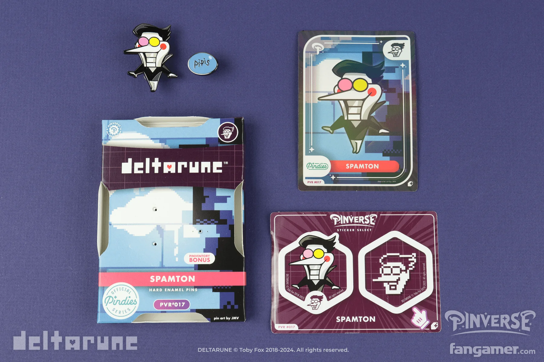 PINVERSE - Spamton Pin Pack - Image 8