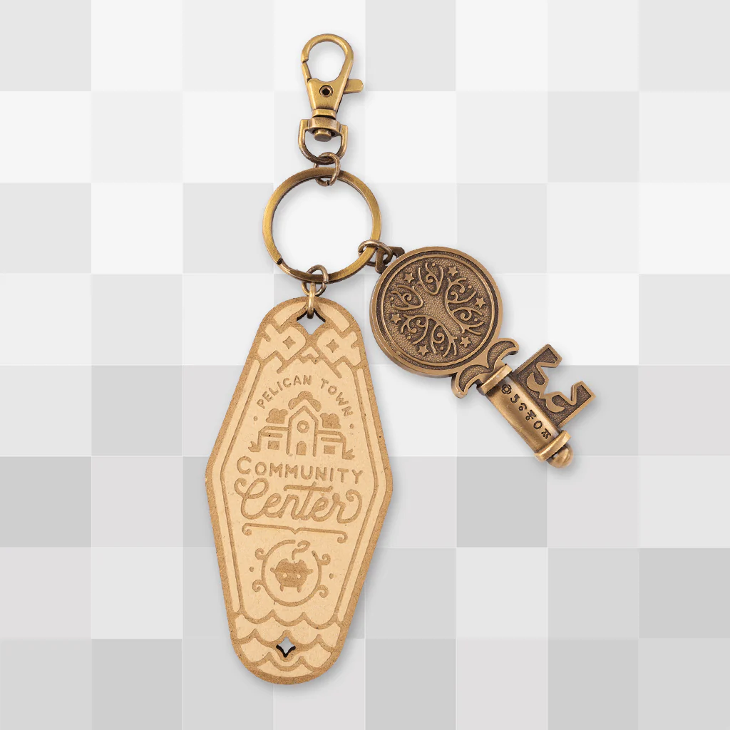 Community Center Keychain