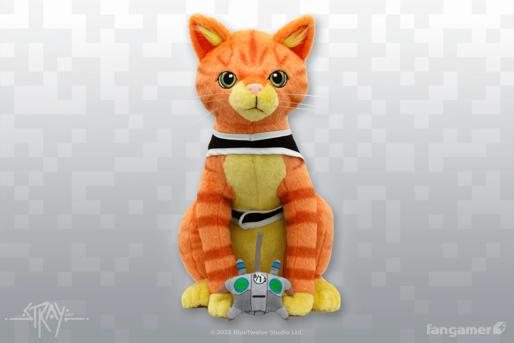 Cat and B-12 Plush Set - Image 4