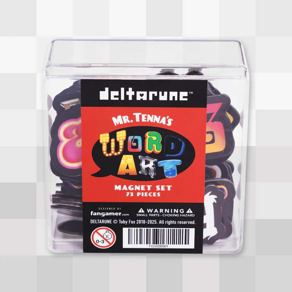 Mr. Tenna's Word Art Magnet Set
