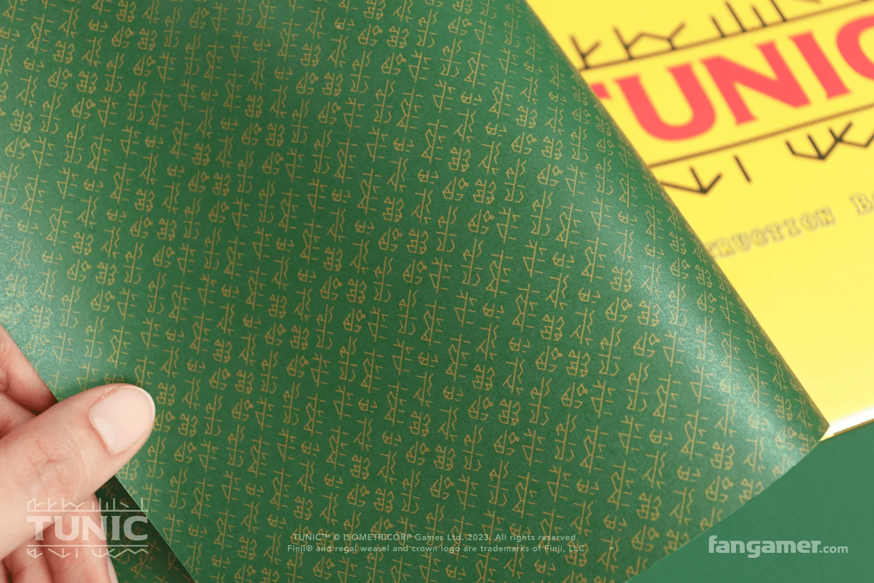 TUNIC Hardcover Instruction Book - Image 11