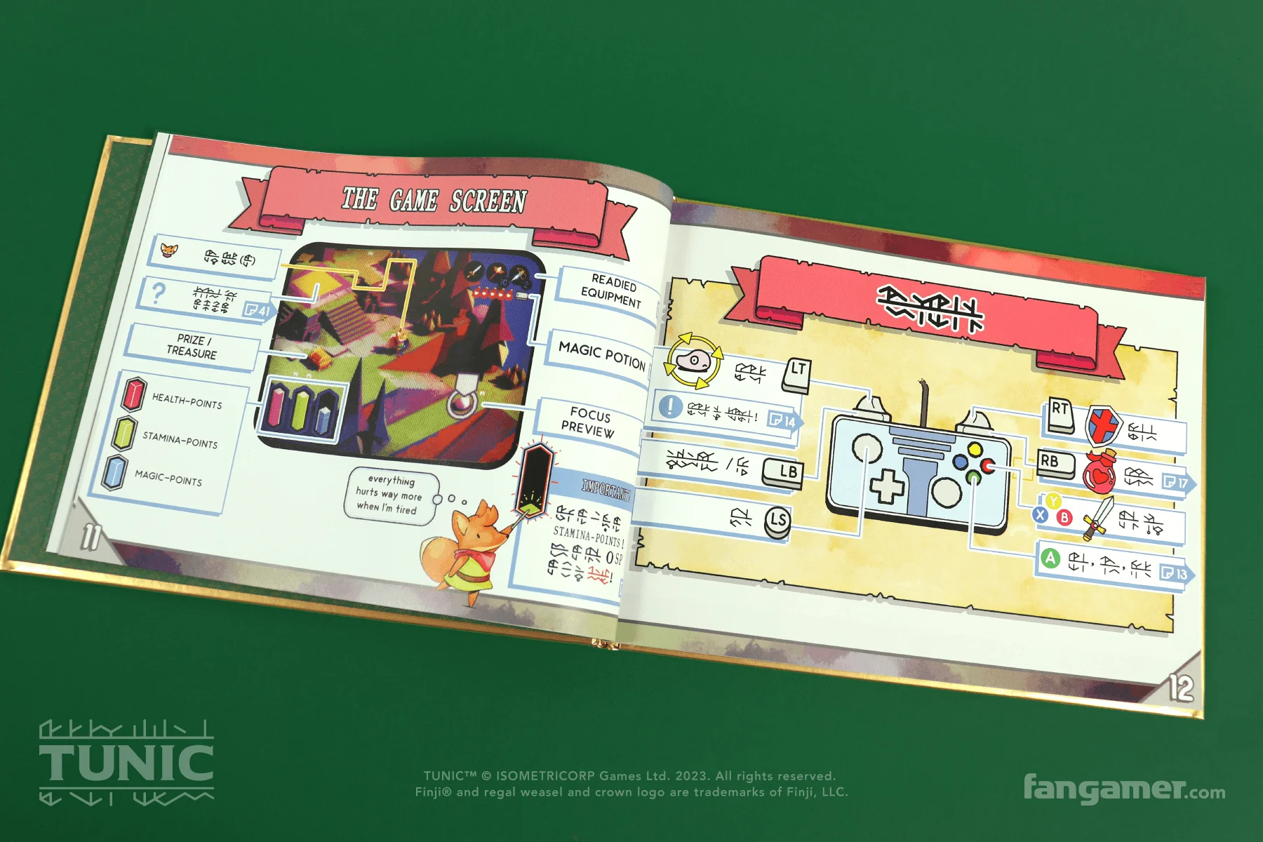 TUNIC Hardcover Instruction Book - Image 13