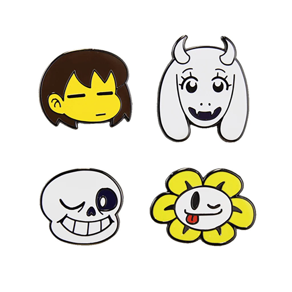 UNDERTALE - Character Pins Set 1 - Image 2