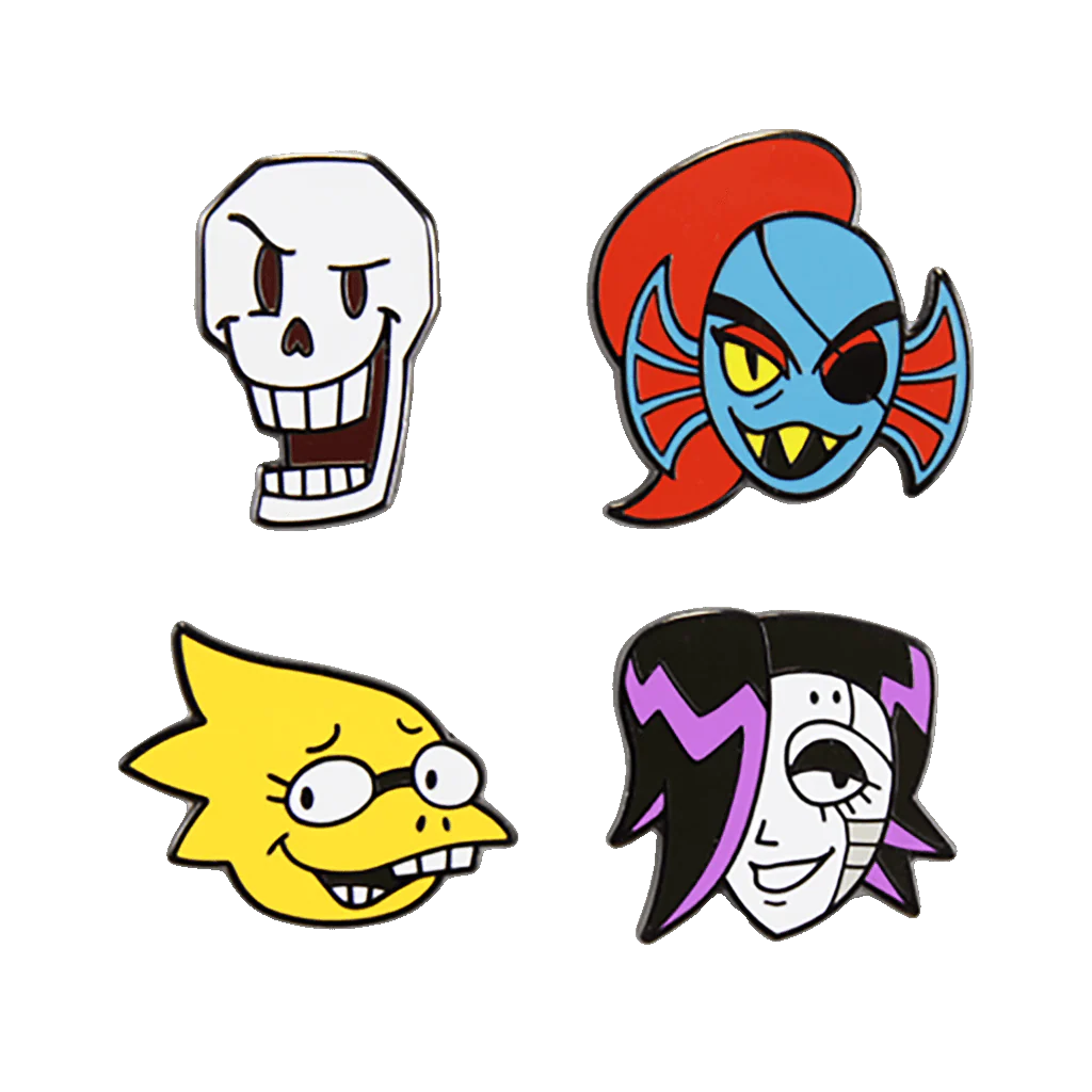 UNDERTALE - Character Pins Set 2 - Image 2
