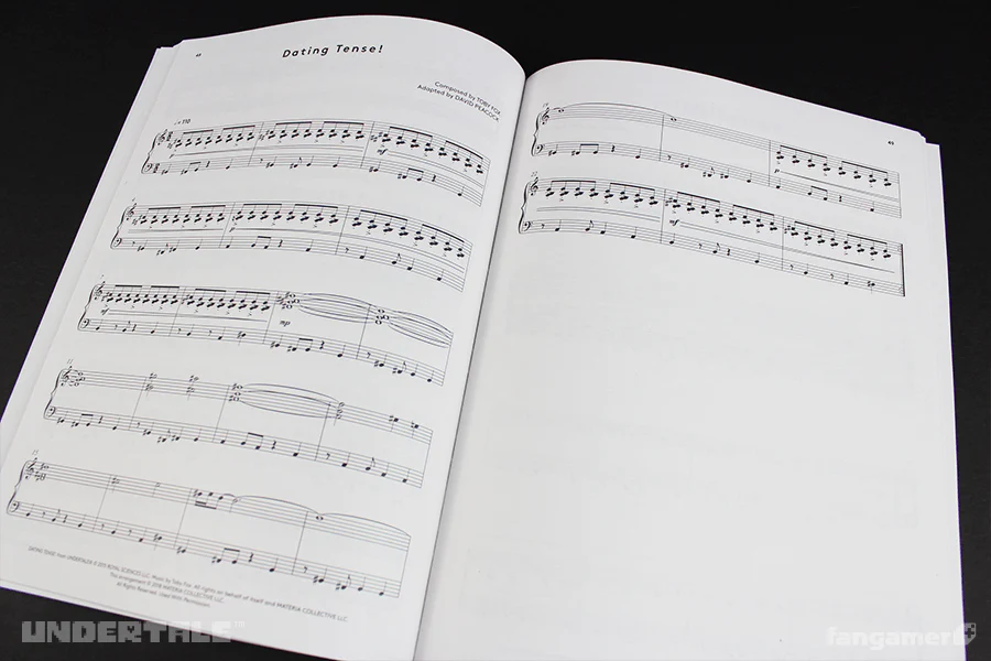 UNDERTALE Complete Piano Score Book - Image 7