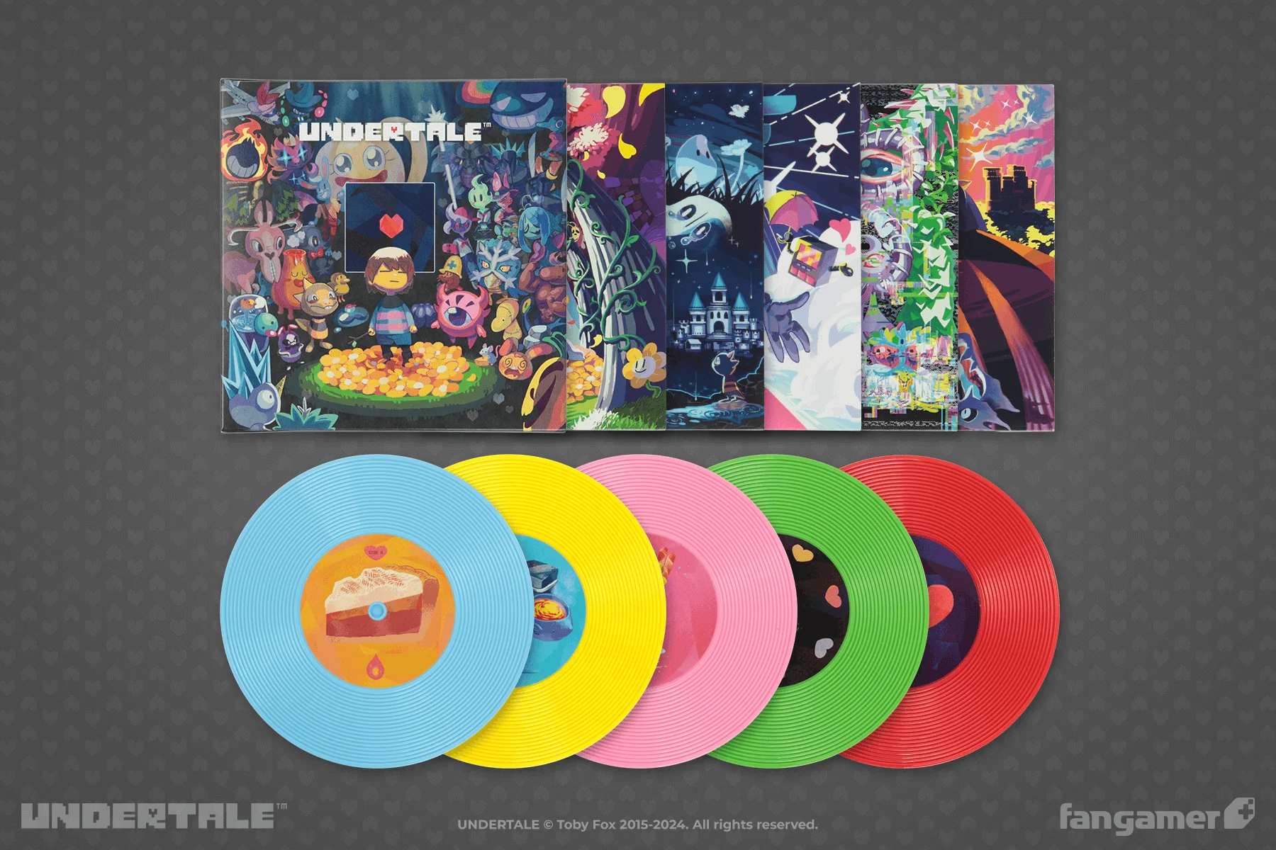 UNDERTALE Vinyl Record Coaster Set - Image 3