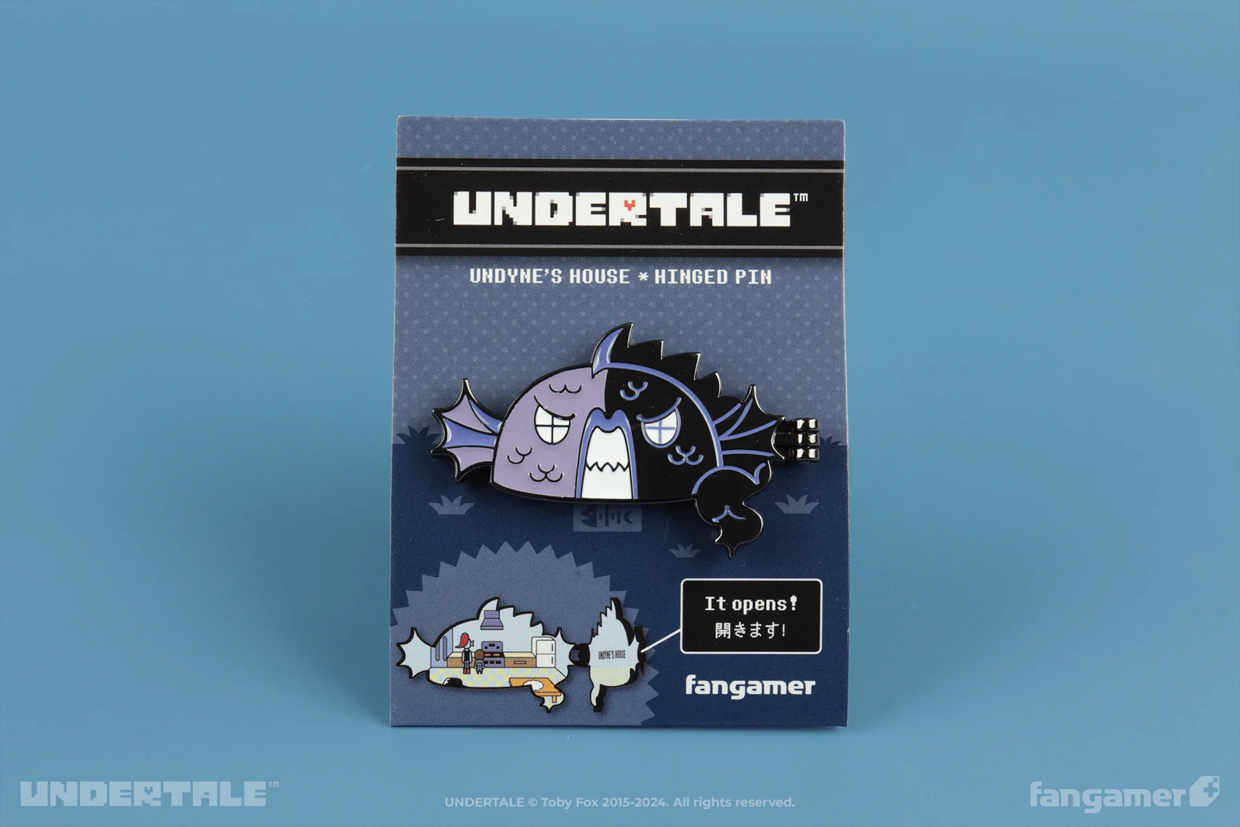 Undyne's House Hinged Pin - Image 8